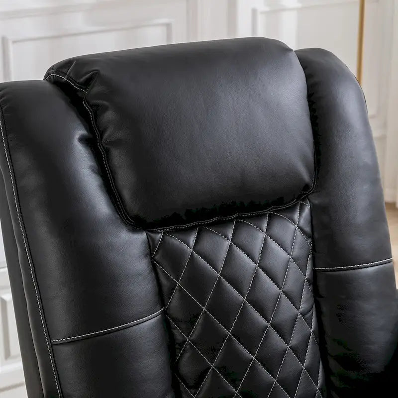 Fauteuil inclinable électrique avec ports USB et porte-gobelets