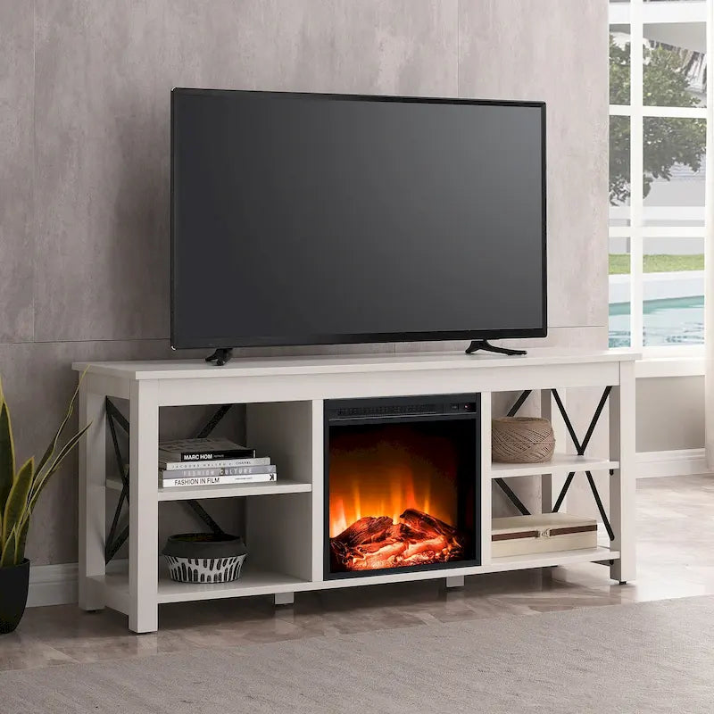 Meuble TV de style campagnard