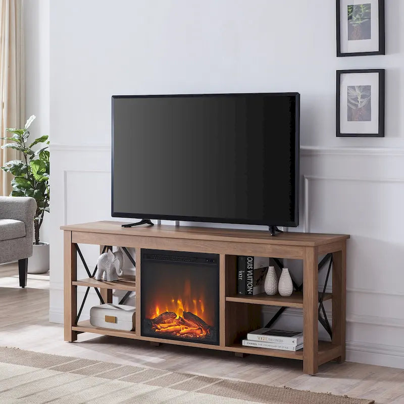 Meuble TV de style campagnard
