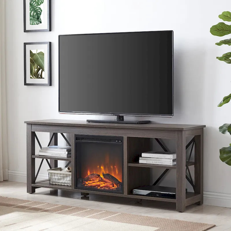 Meuble TV de style campagnard