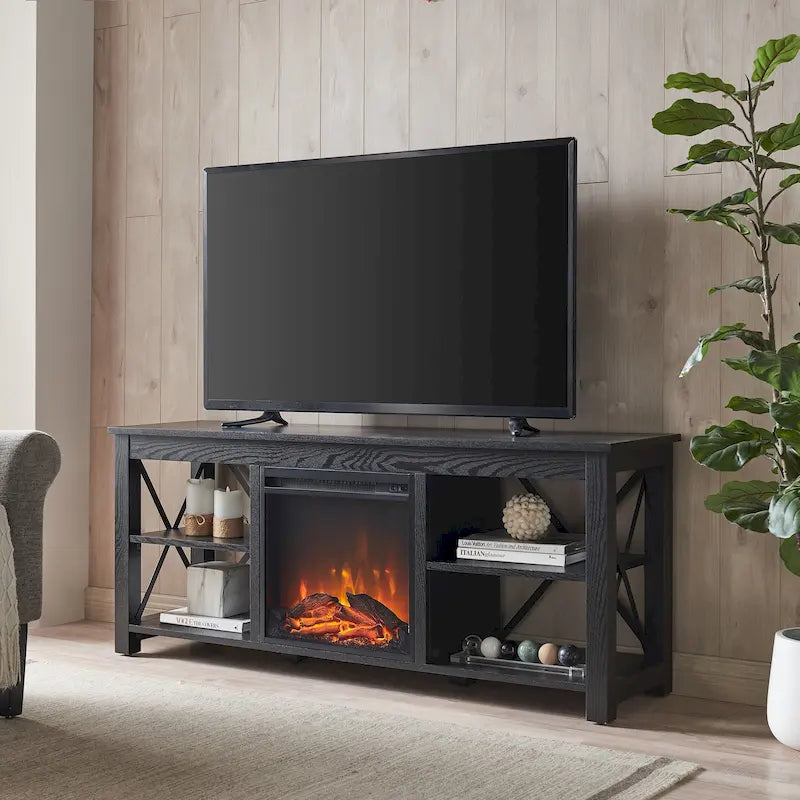 Meuble TV de style campagnard