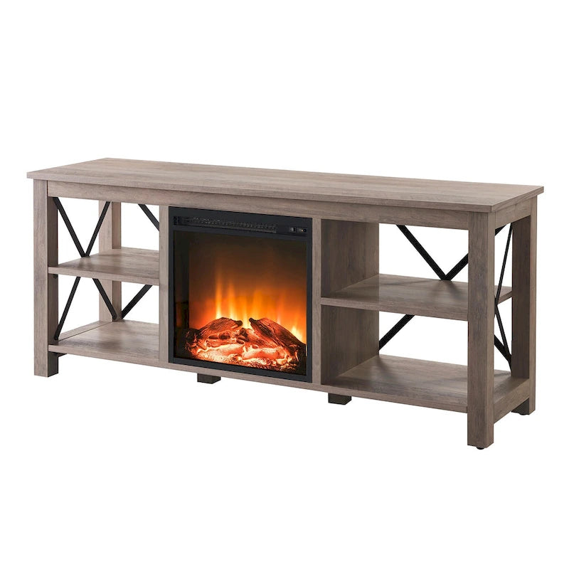 Meuble TV de style campagnard