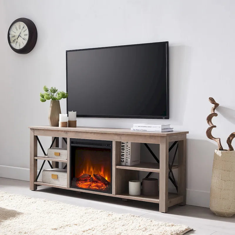 Meuble TV de style campagnard