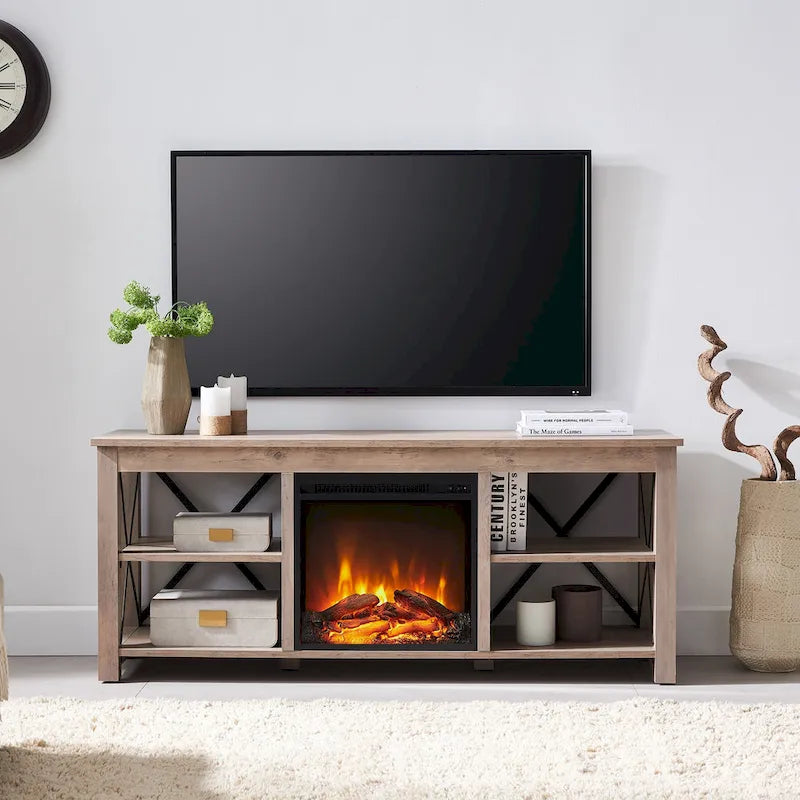 Meuble TV de style campagnard