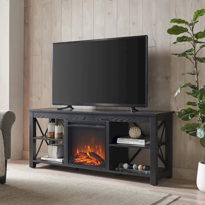 Meuble TV de style campagnard