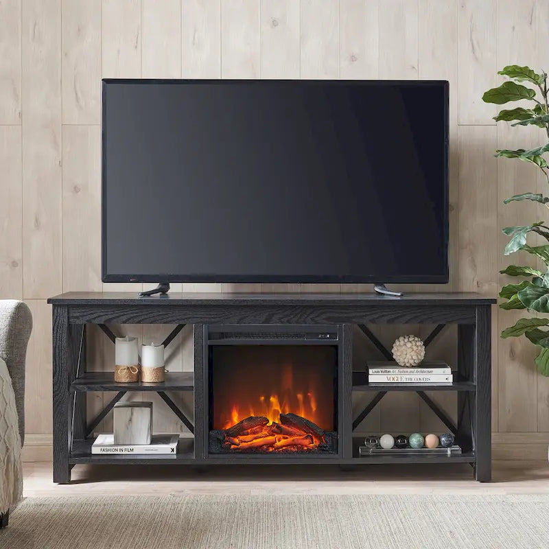 Meuble TV de style campagnard