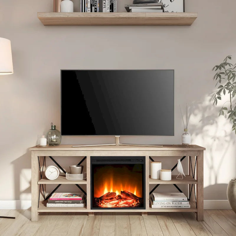 Meuble TV de style campagnard