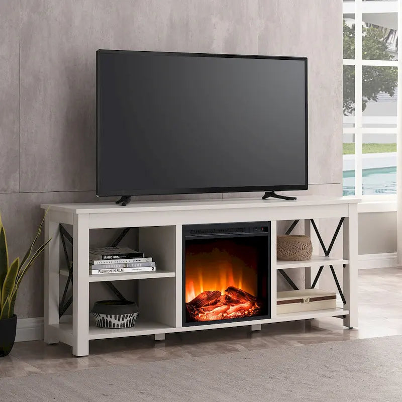 Meuble TV de style campagnard
