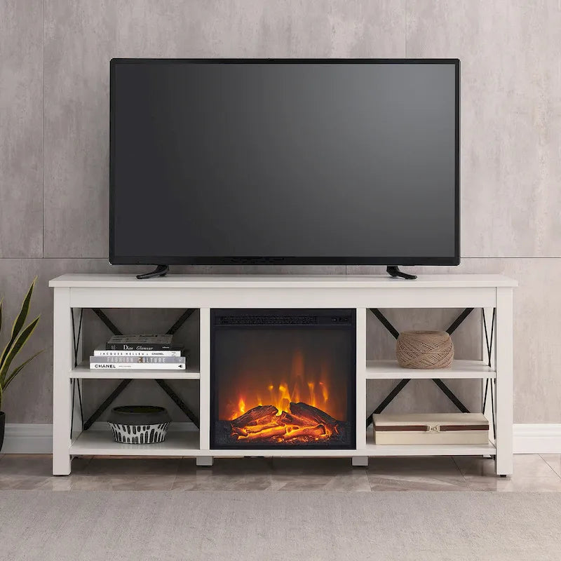 Meuble TV de style campagnard