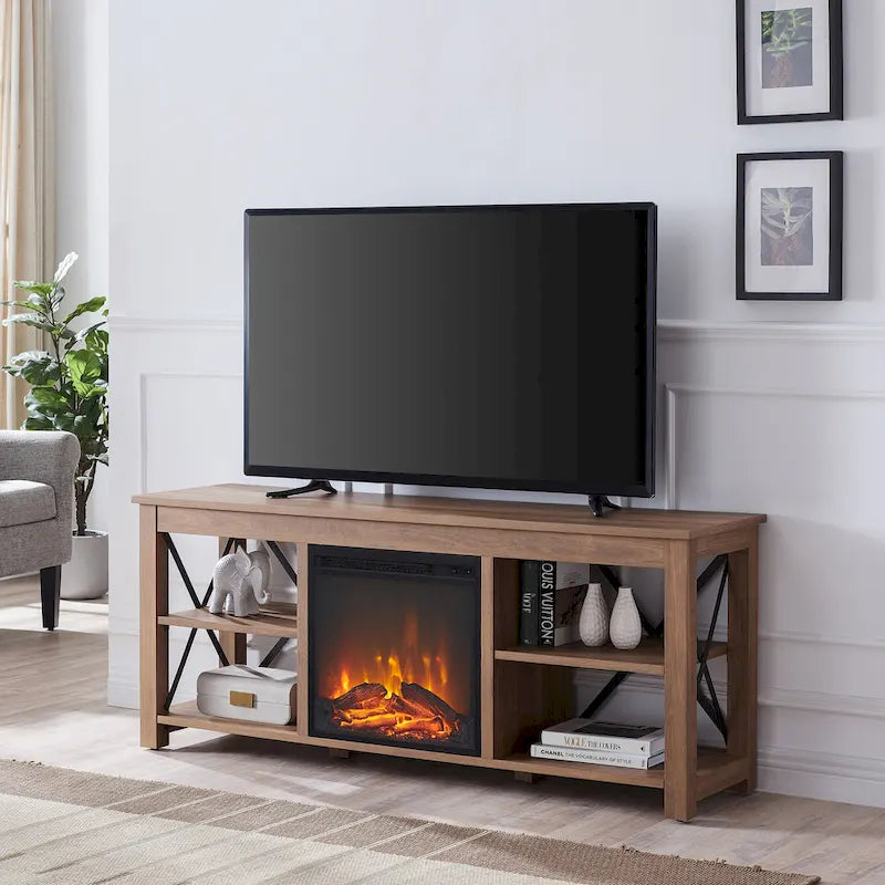 Meuble TV de style campagnard