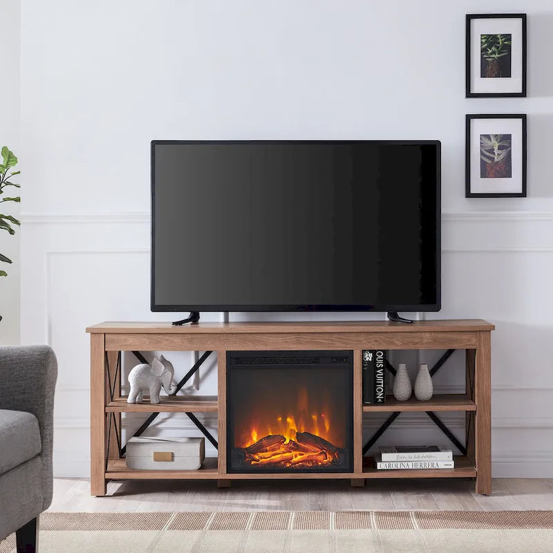 Meuble TV de style campagnard