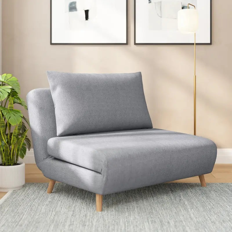 Fauteuil convertible 3-en-1 | Chaise, fauteuil inclinable et lit simple