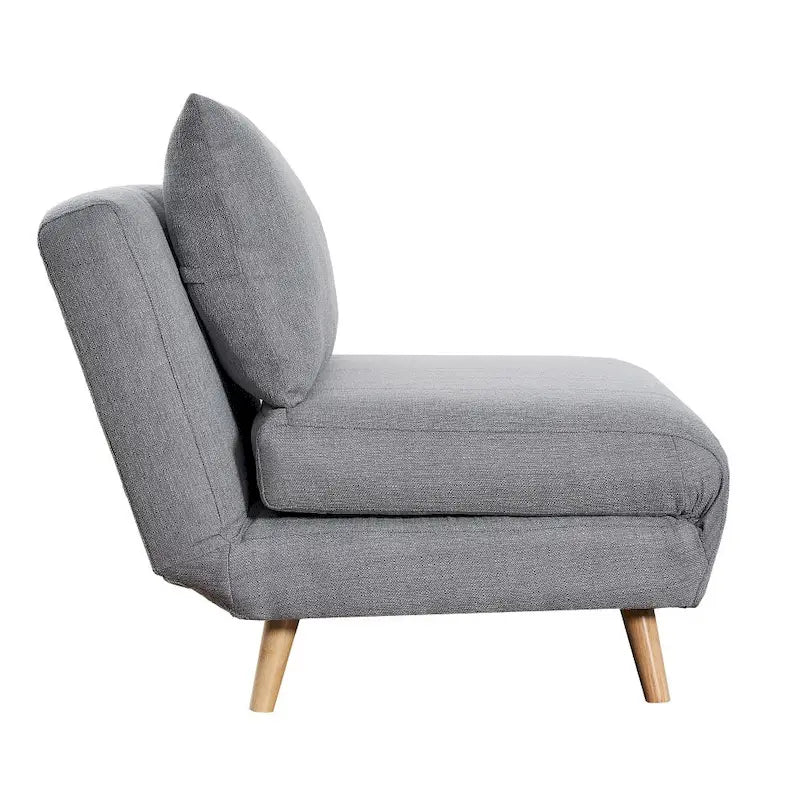 Fauteuil convertible 3-en-1 | Chaise, fauteuil inclinable et lit simple