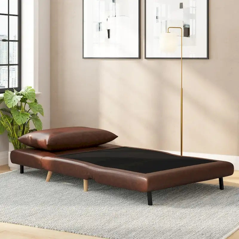 Fauteuil convertible 3-en-1 | Chaise, fauteuil inclinable et lit simple