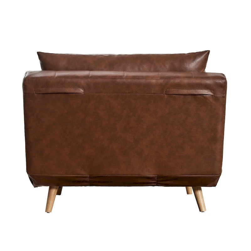 Fauteuil convertible 3-en-1 | Chaise, fauteuil inclinable et lit simple