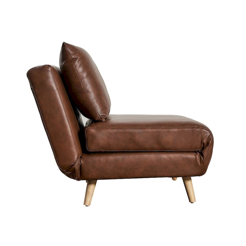 Fauteuil convertible 3-en-1 | Chaise, fauteuil inclinable et lit simple