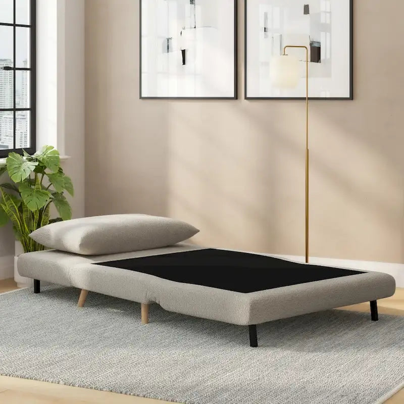 Fauteuil convertible 3-en-1 | Chaise, fauteuil inclinable et lit simple
