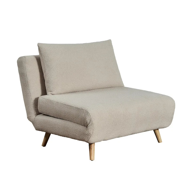 Fauteuil convertible 3-en-1 | Chaise, fauteuil inclinable et lit simple