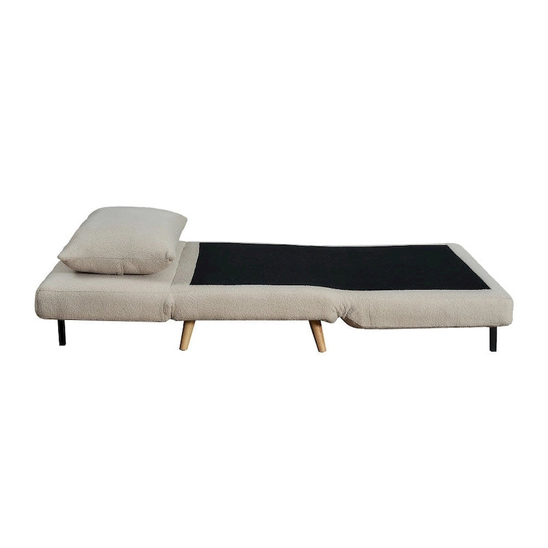 Fauteuil convertible 3-en-1 | Chaise, fauteuil inclinable et lit simple
