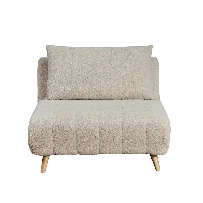 Fauteuil convertible 3-en-1 | Chaise, fauteuil inclinable et lit simple