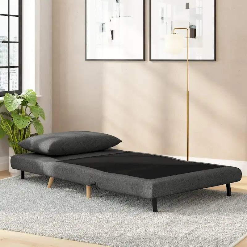 Fauteuil convertible 3-en-1 | Chaise, fauteuil inclinable et lit simple