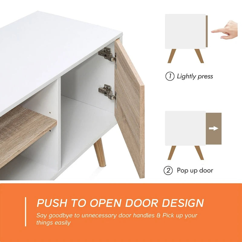 Meuble TV extra large de 106 pouces