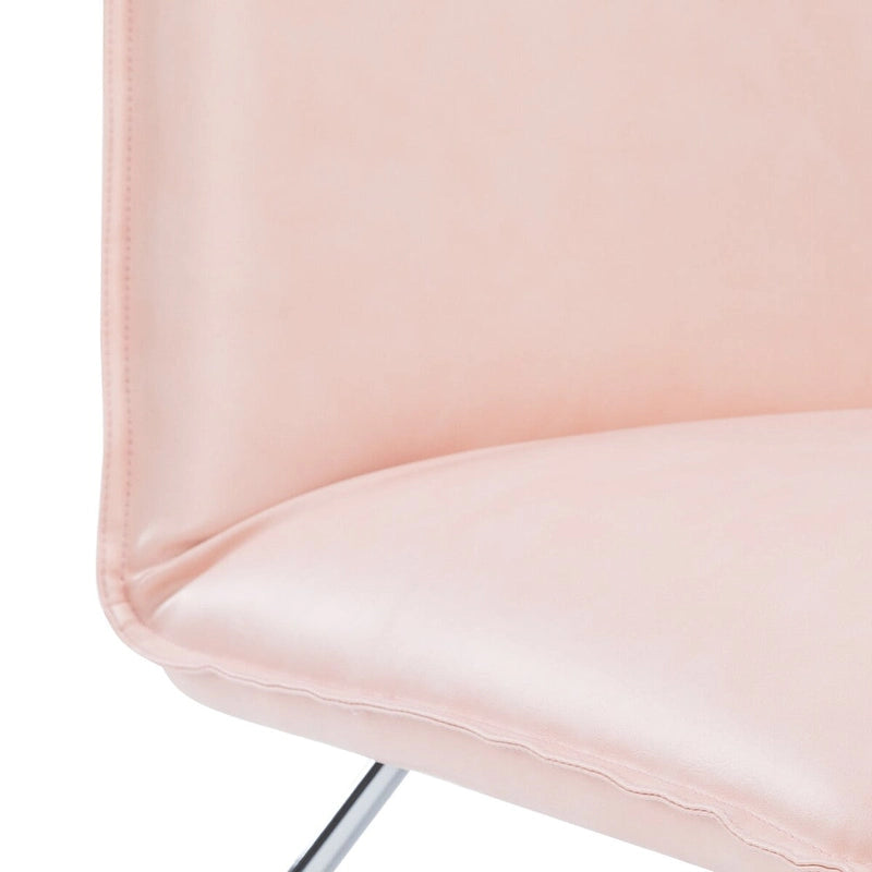 Fauteuil d'appoint Mid-Century en similicuir avec dossier réglable | 8 coloris