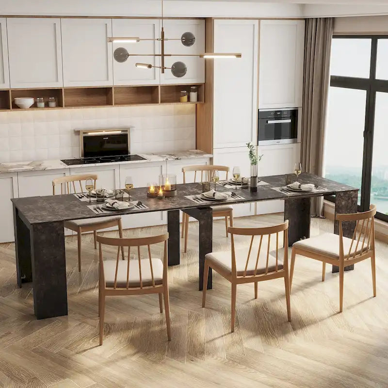 Console et table à manger extensible | 4 à 8 personnes | 5 tailles