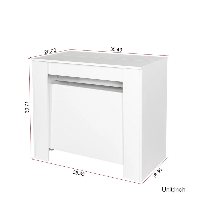 Console et table à manger extensible | 4 à 8 personnes | 5 tailles