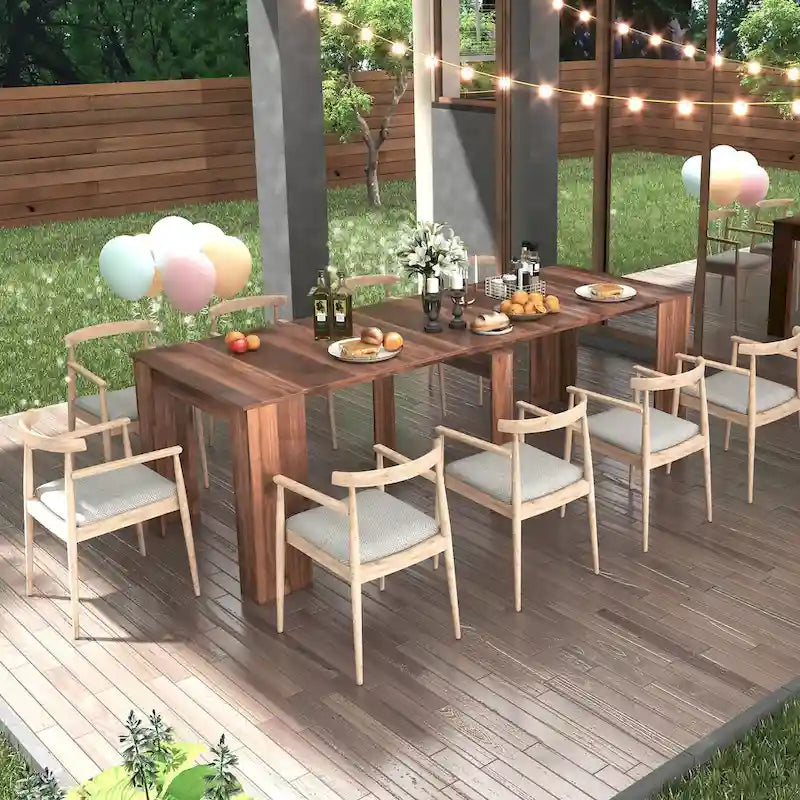 Console et table à manger extensible | 4 à 8 personnes | 5 tailles