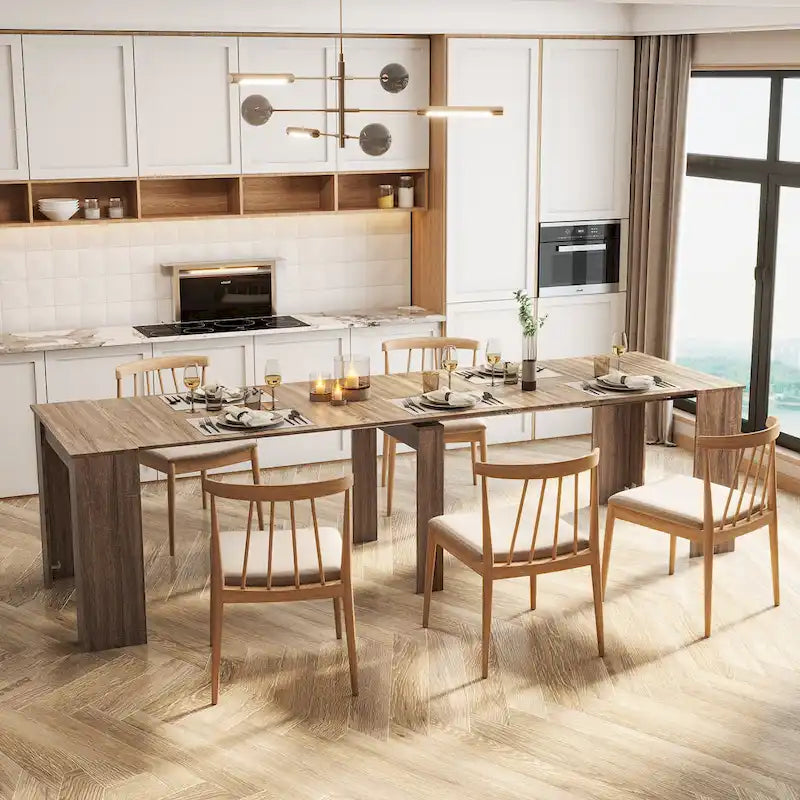 Console et table à manger extensible | 4 à 8 personnes | 5 tailles