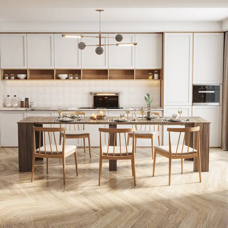 Console et table à manger extensible | 4 à 8 personnes | 5 tailles